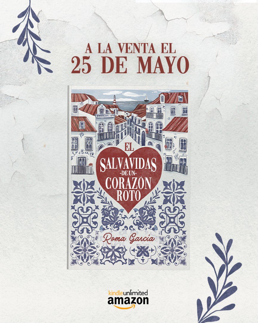 🪻✨🫧🐈❤️‍🩹 

EL SALVAVIDAS DE UN CORAZÓN ROTO.

Alice, Thiago y João. Los faros, las cerezas y el fado. Alfama, las calles adoquinadas y la tienda de Inês.

25 de mayo en Amazon en papel y digital. Incluido en la suscripción a Kindle Unlimited. 

Ya en preventa.