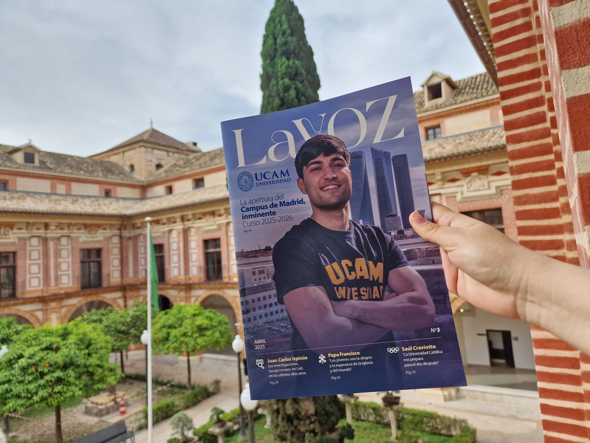📢 Ya tienes disponible en el Campus el nuevo número de 'La Voz de la UCAM'  

✅️ Versión digital: heyzine.com/flip-book/43ca…