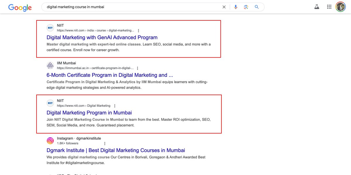 trainerkarthik's tweet photo. Add the best part is for a few keywords both the url are ranking on 1st page. 

Tell me how long you gonna keep such results? So that we can also do the same. Tired of spening our entire life for creating valuable content. Why dont we also take this easy route https://t.co/RBLKqkUtqT