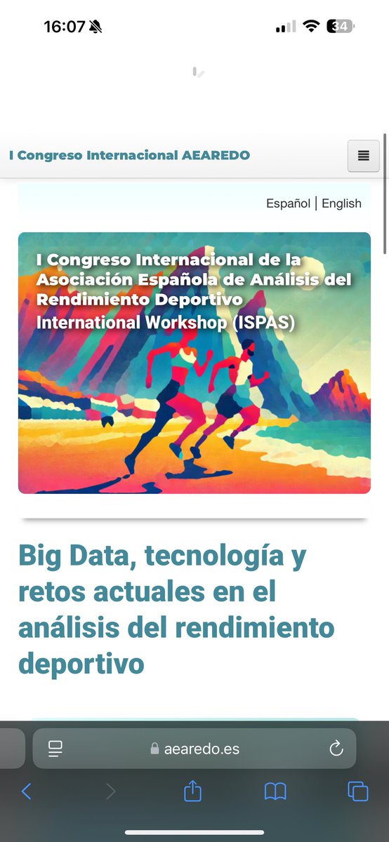 SPORT Research Group (@sportresearchg1) on Twitter photo 🔔‼️ Anunciamos el I Congreso Internacional de la Asociación Española de Análisis del Rendimiento Deportivo presidido por nuestro compañero <a href="/agarcia_alcaraz/">Antonio GdAS</a> 📈
🛜: aearedo.es/es/congreso2025
📲: instagram.com/performanceana…
👏🏼👏🏼👏🏼 🔔‼️ Anunciamos el I Congreso Internacional de la Asociación Española de Análisis del Rendimiento Deportivo presidido por nuestro compañero <a href="/agarcia_alcaraz/">Antonio GdAS</a> 📈
🛜: aearedo.es/es/congreso2025
📲: instagram.com/performanceana…
👏🏼👏🏼👏🏼