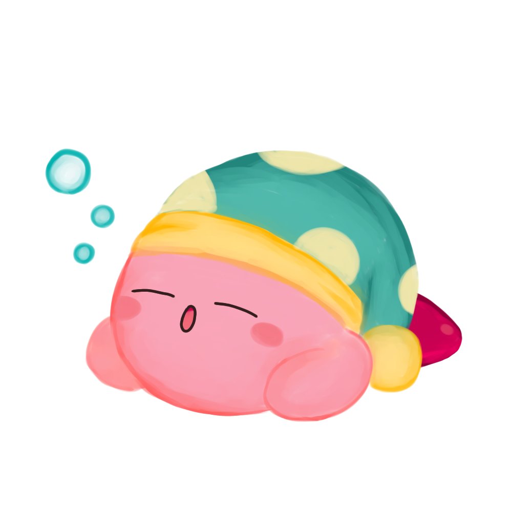 変だぁ
 #カービィ #スリープ #イラスト