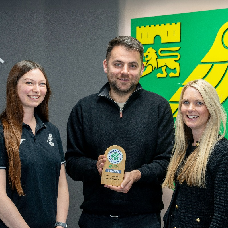 NorwichCityFC's tweet photo. Our #EFLGreenClubs result is here! We’re delighted to announce we have received EFL Green Club silver status. 

Thanks to all our staff and supporters for being a part of our green ambitions.