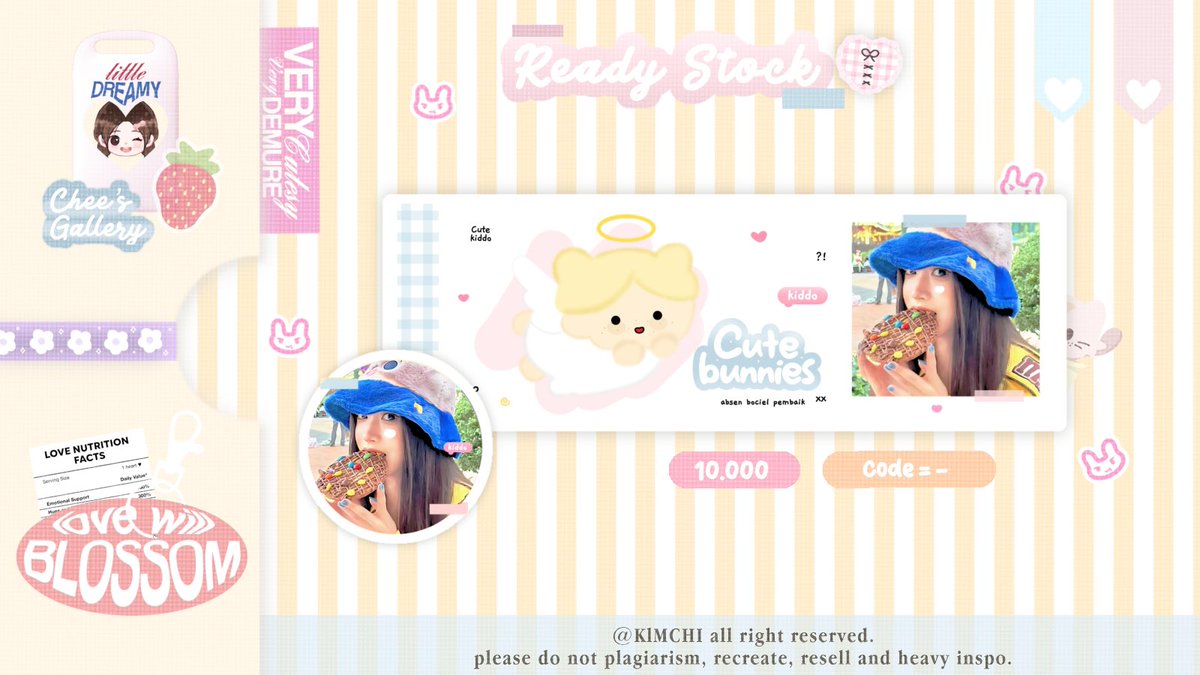 KlMCHI's tweet photo. help repost, thanku so much!

haii che bawa 4 layout ready stock yang siap dijemput nihh. free retext semua iaaa, don’t forget to mention after dm. mari jajankk dan habiskan! :3 #zonauang https://t.co/lIkI6MlpxW