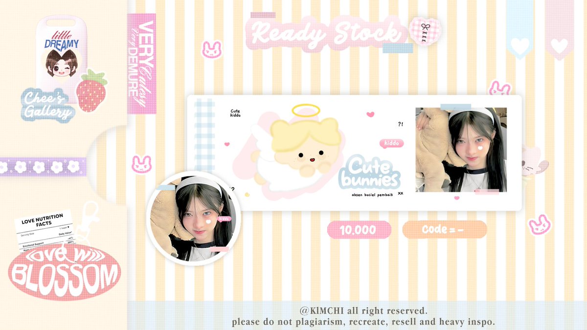 KlMCHI's tweet photo. help repost, thanku so much!

haii che bawa 4 layout ready stock yang siap dijemput nihh. free retext semua iaaa, don’t forget to mention after dm. mari jajankk dan habiskan! :3 #zonauang https://t.co/lIkI6MlpxW