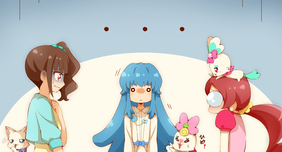 会話が始まらない
#precure