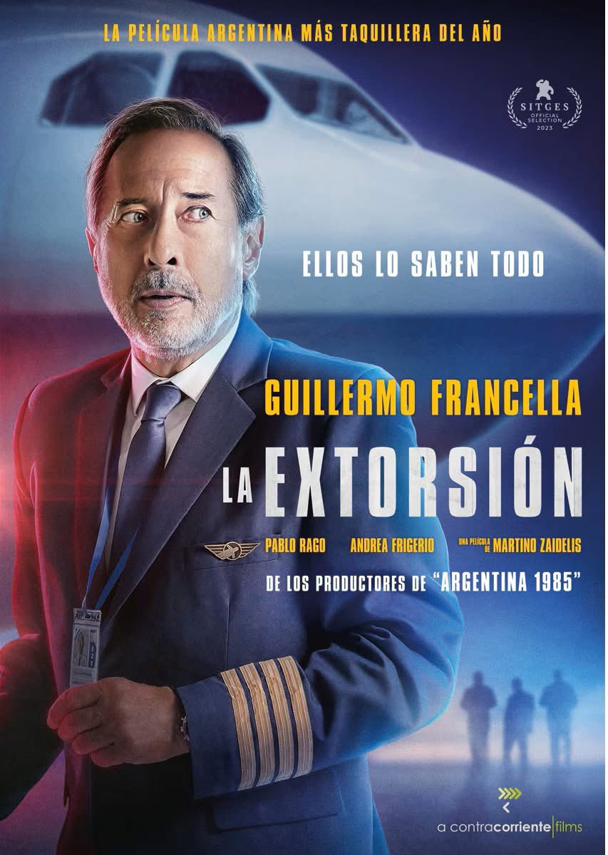 CinecParadiso's tweet image. Hoy proyectamos “LA EXTORSIÓN” en la escuela municipal de música y artes plásticas. A las 18:30 y 21:30 h. Como nos gusta el buen cine argentino y más si está #guillermofrancella Como siempre cine #gratis muy cerca del centro #Lorca gracias a @CulturaLorca