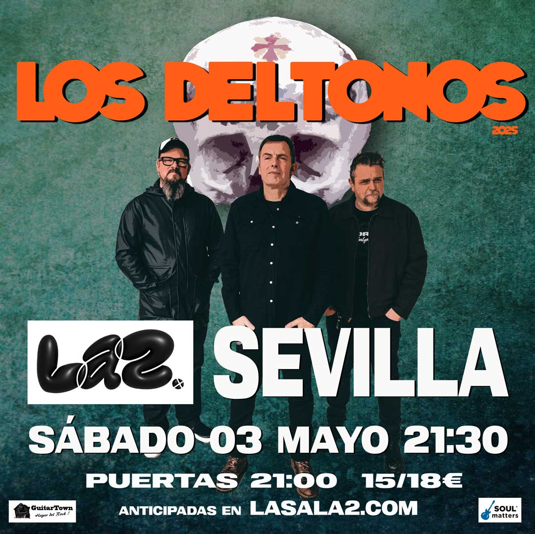 Hey Gente!
En Mayo <a href="/losdeltonos/">los deltonos</a> nos vamos al SUR!
Jueves 01 Mayo – JEREZ – La Guarida Del Ángel
22:30 15/18€ @laguarida_delangel

Viernes 02 Mayo – LA LÍNEA – Tpop
22:00 12/15€ @tpoplalinea

Sábado 03 Mayo – SEVILLA – La2
21:30 15/18€ @sala2svq

linktr.ee/guitartown