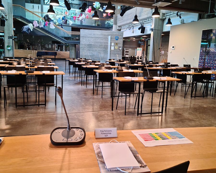 Tervetuloa seuraamaan kaupunginvaltuuston kokousta maanantaina 14.4.2025 klo 18.00
Kokouksen esityslistan ja linkin livelähetykseen löydät 
hyvinkaa.fi/uutissivut/kau…
#hyvinkää #kaupunginvaltuusto #päätöksenteko