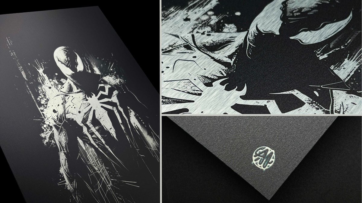 STUDIOLUMINA's tweet image. 🕷️ Vous entendez aussi cette voix grave et ce fond de jazz ?

Spider-Man Noir veille dans l’ombre… et il en impose.
Team classique ou 100% noir &amp;amp; fumée ? 🖤👇

👉 studioluminas.com 👈

#SpiderManNoir #StudioLuminas #ArtGeek #Tableau #Lumina