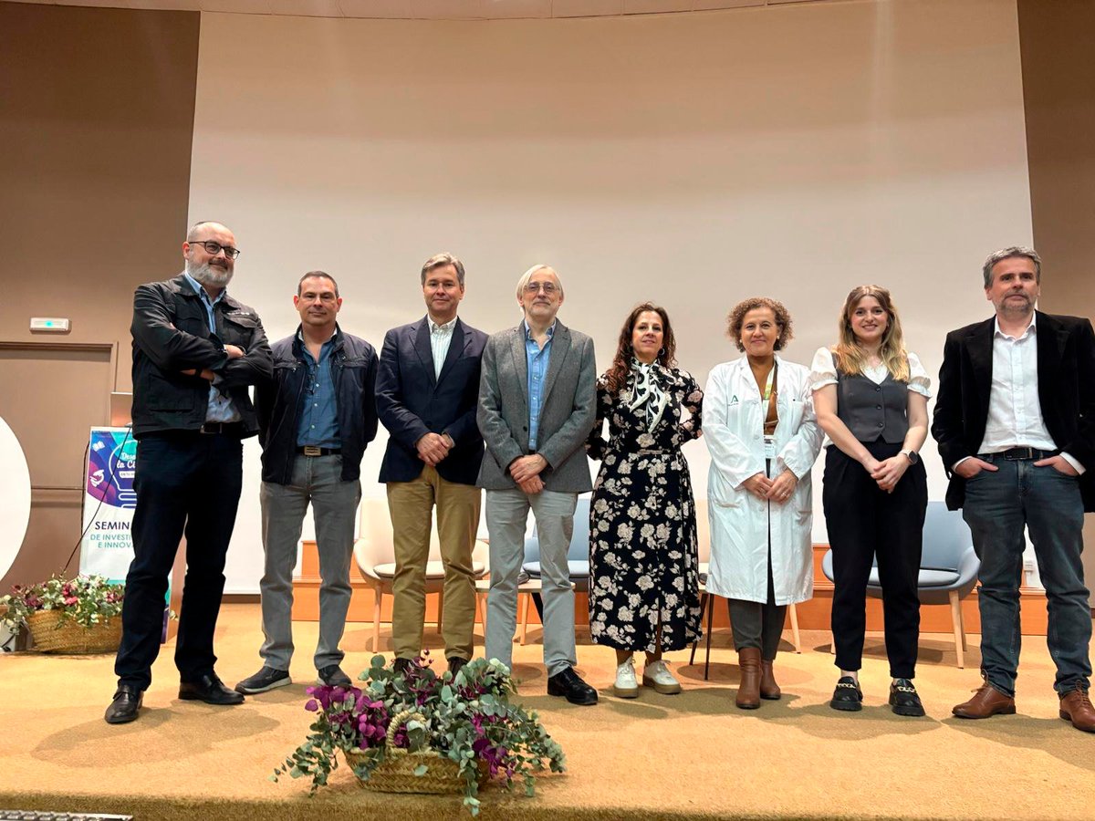 HUVMacarena's tweet photo. 🔬🦠Hoy se ha celebrado el I encuentro @cabimer - @HUVMacarena, una sesión informativa donde diferentes grupos de investigación de #CABIMER han dado a conocer los diferentes proyectos de investigación que llevan a cabo sobre cáncer, rotura de ADN, Epilepsia infantil entre otros. https://t.co/r6RiYJM85x