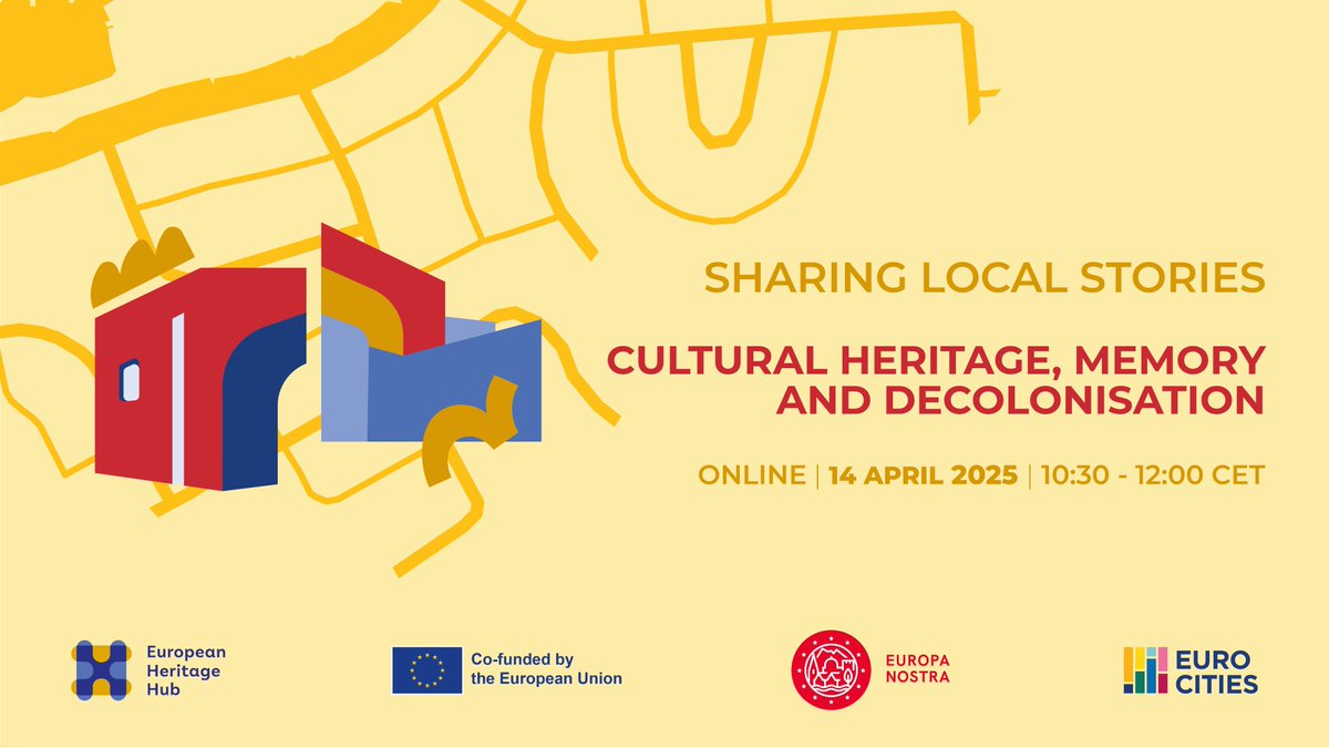 EurHeritageHub's tweet photo. Meet our local practices 🤝 #Bordeaux 🇫🇷 has engaged in remembrance projects for +15 years, opening museums, installing plaques, & renaming streets to highlight abolitionist figures & #ColonialHistory.
Join our #SharingLocalStories webinar on 14/03 for ➕ https://t.co/gpxwKuQ4Ji https://t.co/odqFmAgxrv