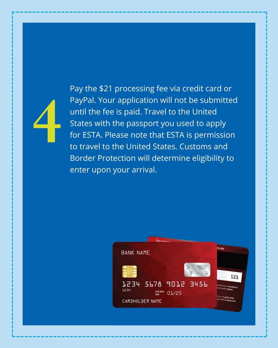 📣 How to apply for ESTA 

<a href="/CBP/">CBP</a>