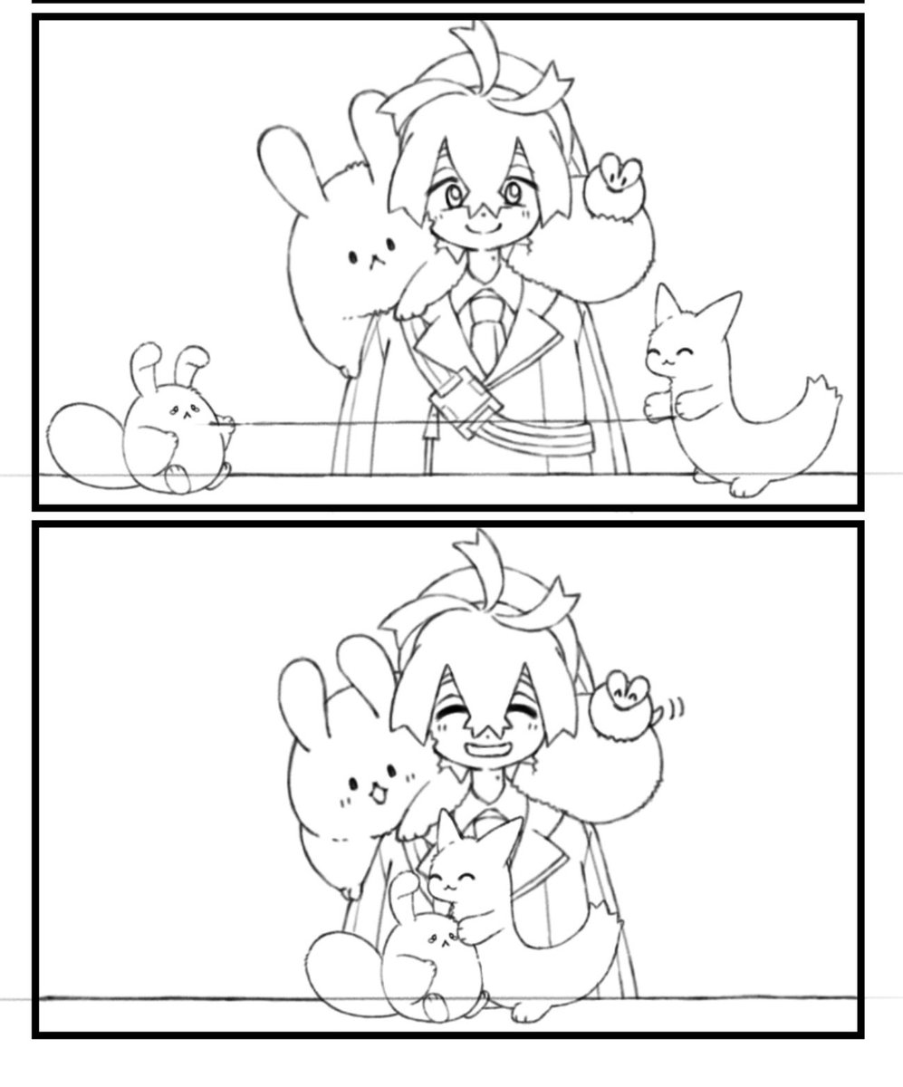 途中の4コマ 