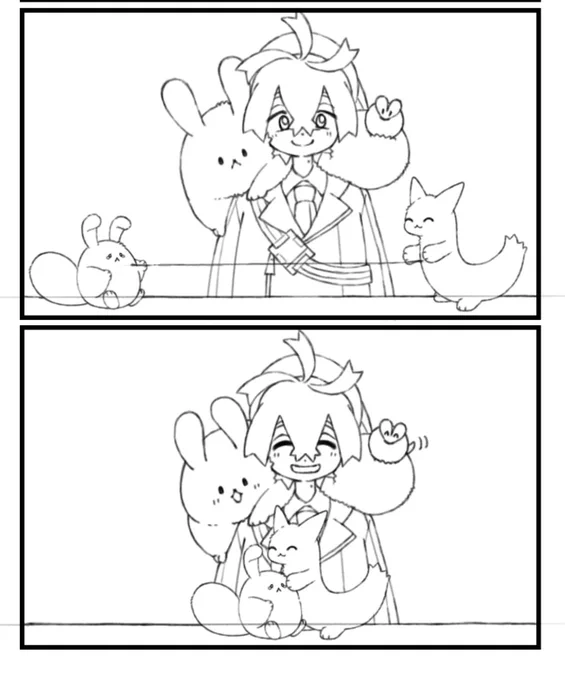 途中の4コマ 
