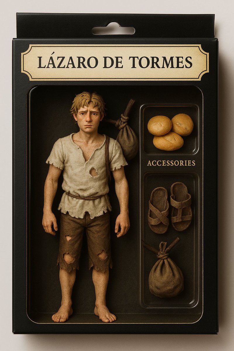 iesGermanSR's tweet photo. Los alumnos de 3º ESO del @ies_gsr han creado sus propias figuras de acción con IA a partir de la lectura de El Lazarillo de Tormes #Lazarillo #aprenderhaciendo #LeyendoCyL #figuradeacciónIA @cfiesa @libroylecturagob @hoy_libro https://t.co/BO2Z5Dkl8e