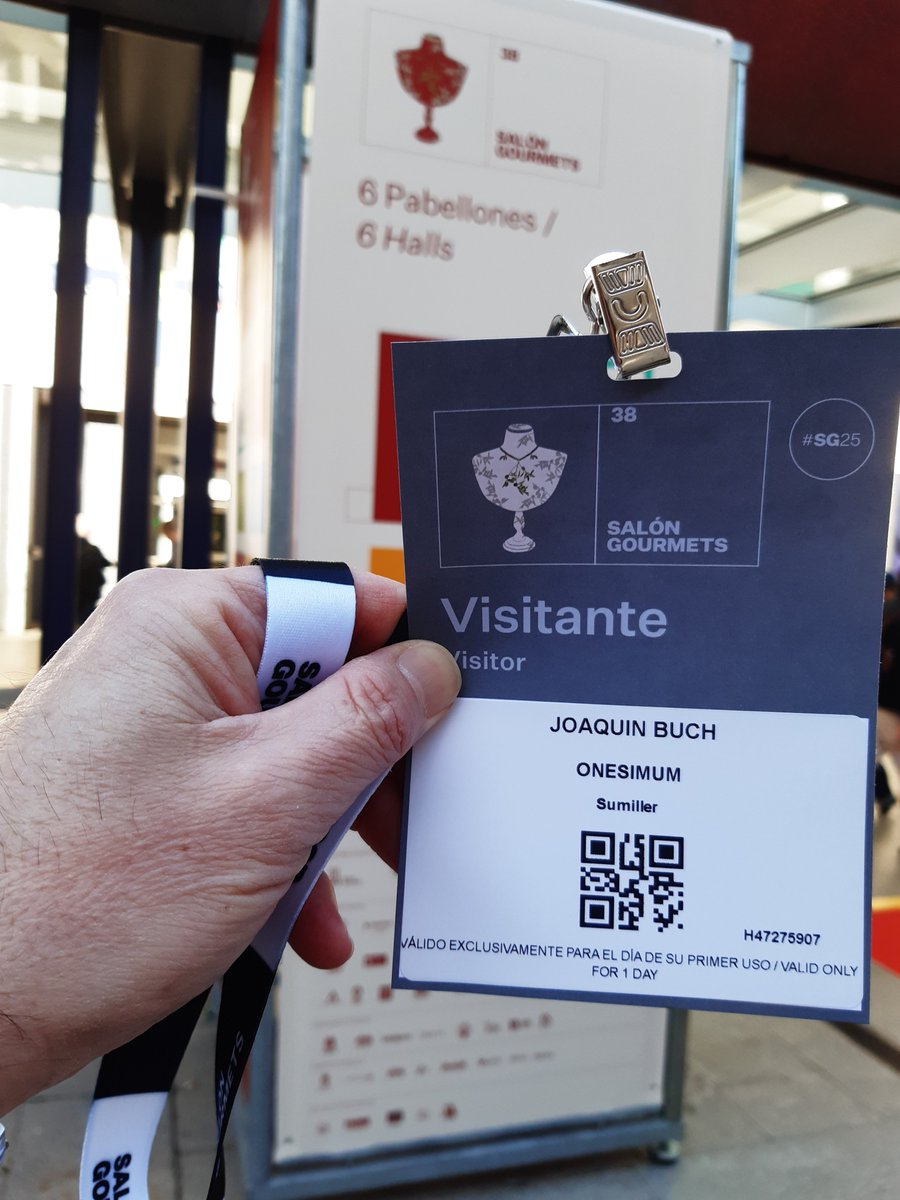 joaquinbuch's tweet photo. 38 Salón Gourmets Ifema Madrid Spain
@Onesimumcom 
@IFEMA 
Expectacular edición para visitar a clientes y amigos. Un no parar!! https://t.co/CM14syj6qE