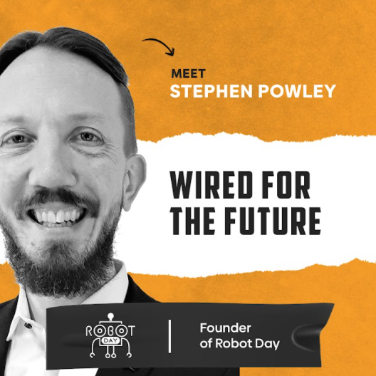 BeScienceStem's tweet photo. Don't miss our National Robotics Week special with Stephen Powley (Robot Day)! Hear about his F1 &amp; cybersecurity background. Listen here: https://t.co/UeAnomPgWd 
#NationalRoboticsWeek2025 #STEMStories #BeSTEM https://t.co/crYorFNsLX