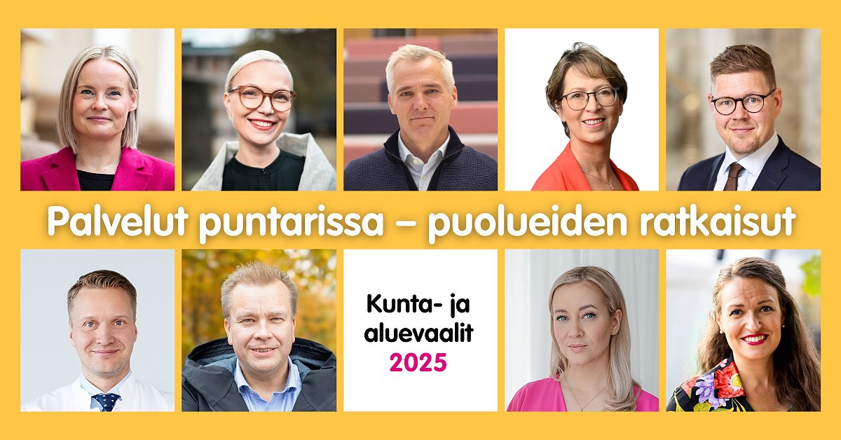Hoitojonot, lääkäripula, rahat loppu – miten eri puolueet ratkaisevat #sote-palvelujen kriisin?

Puoluejohtajat kertovat näkemyksensä sote-palveluista (ja -järjestöistä).

Lue tiivistelmät alta ketjusta – ja blogit linkistä.👇1/10
#aluevaalit #kuntavaalit soste.fi/kunta-ja-aluev…
