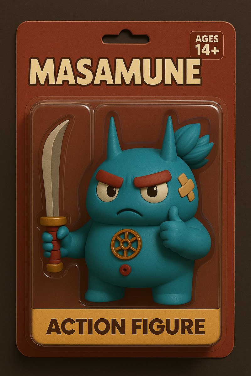 Would you buy the Masamune Action Figure? $MASA ⚔️