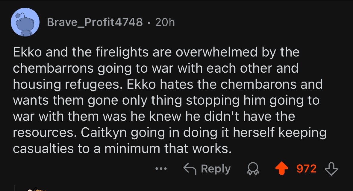 urmomsw1fe's tweet photo. Ok so the ppl on Reddit did actually watch the show unlike the people on this app 😭🤭 https://t.co/K0oLdcTl9z