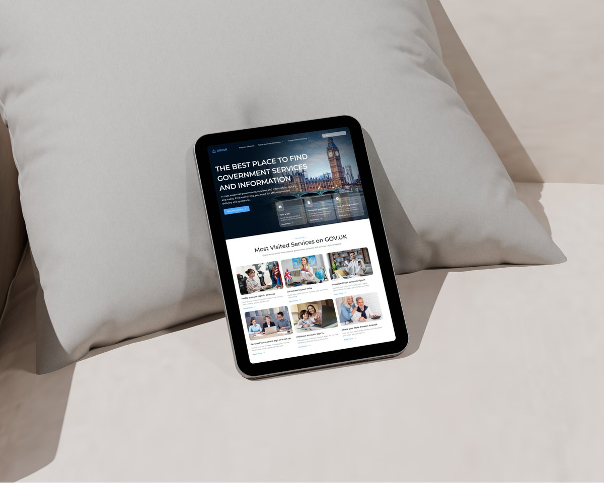 iliasconfidency's tweet photo. https://t.co/LnZ6AWGAT4 Website Redesign – Enhancing Accessibility, Usability & Trust
Dribbble: https://t.co/5RSpKHhYWF
Let me know your thoughts!
#UIDesign #WebRedesign #UXUI #GovernmentWebsite #DesignForGood #ModernUI #WebAccessibility #ResponsiveDesign #GovUK https://t.co/rESZvZLS2A