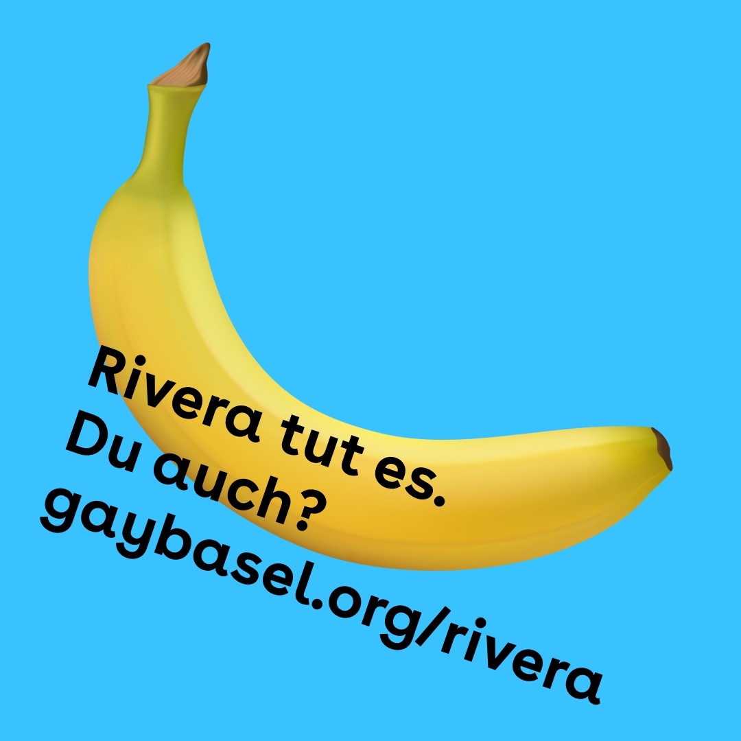 JETZT GayBasel mit einem Beitritt bei RIVERA unterstützen! gaybasel.org/rivera <a href="/gaybasel/">GayBasel</a> #gaybasel
