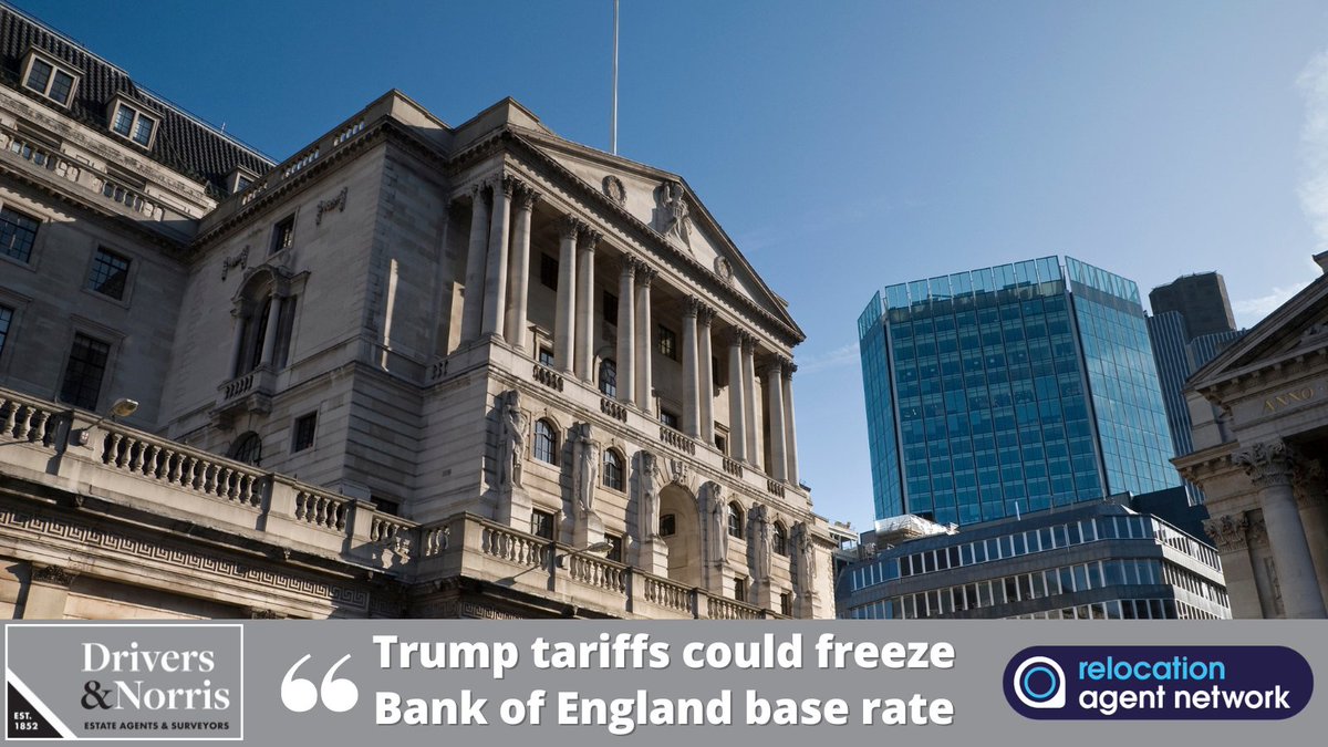 Interest rate cuts might be off the table for longer than expected, as tariffs fuel inflation concerns, per <a href="/PropertyWire/">Property Wire</a>! More details here👉drivers.co.uk/news/trump-tar…

Get in touch with us for professional insights and market news👉drivers.co.uk/contact-us/

<a href="/RelocationAgent/">Relocation Agent Network</a>