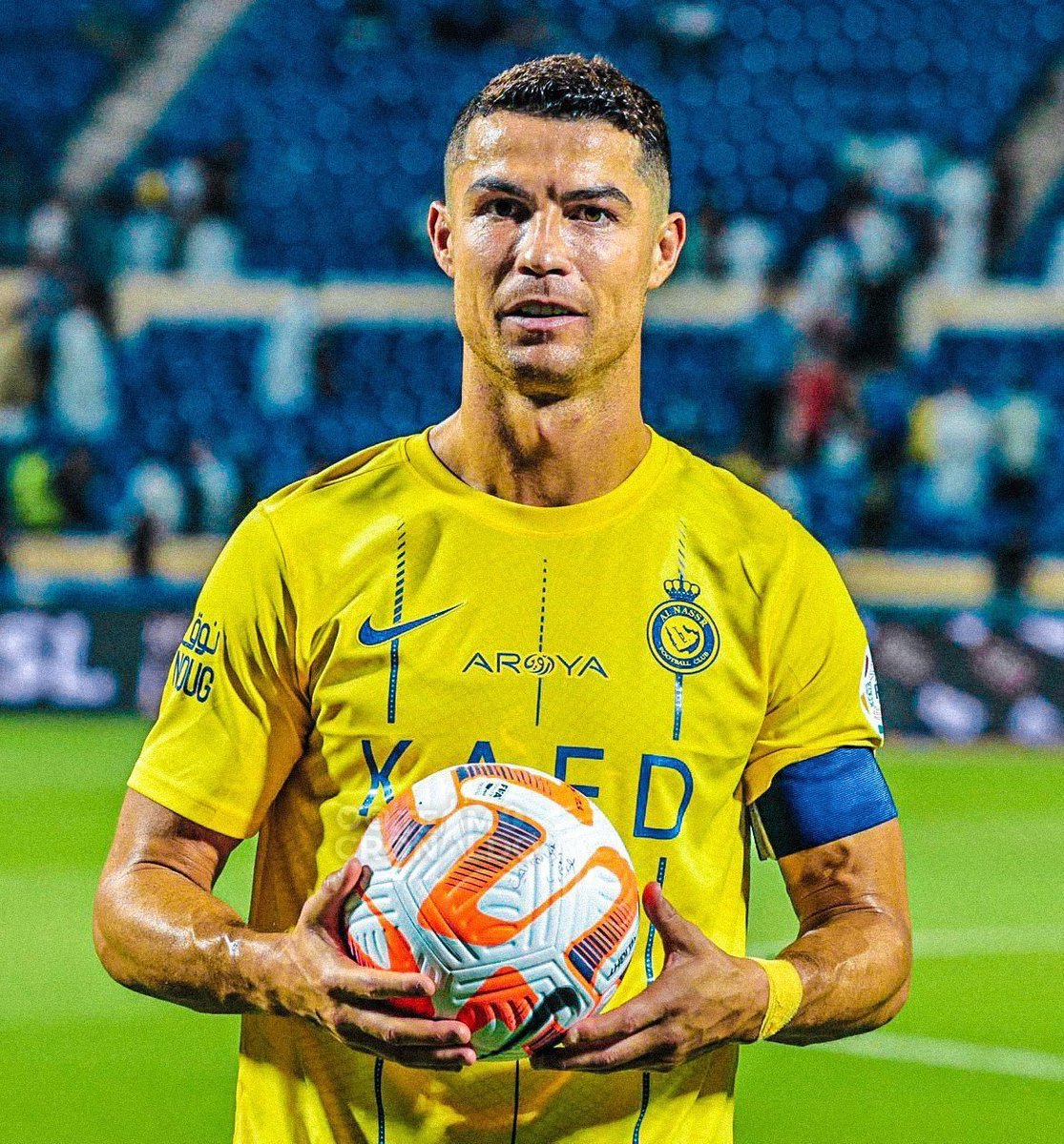 TeamCRonaldo's tweet photo. 🚨🗣️ Pep Guardiola : 

“Real Madrid have lost a lot, 50 or 60 goals. Cristiano is an incredible player, not only for his goals but also his assists at important moments. He’s irreplaceable.” https://t.co/kftELJzfA3