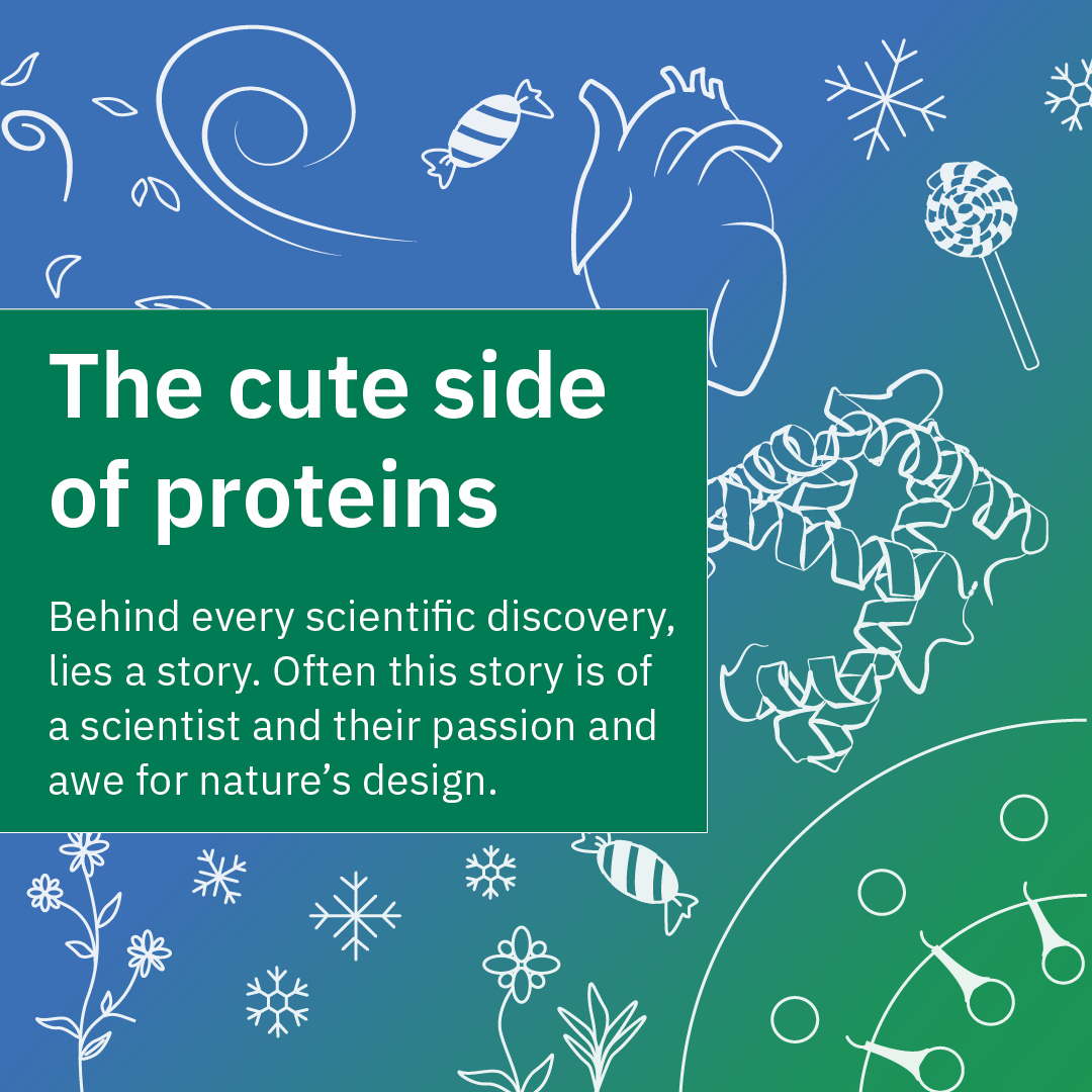 embl's tweet photo. Science is full of wonder, creativity, and unexpected stories!

🌟 In this special series, EMBL scientists share their passion about proteins in stories full of curiosity and imagination.

👀 Join us in uncovering nature’s hidden structures: https://t.co/EbmiwKiAuZ

1/2 https://t.co/OfdbG7dtcA