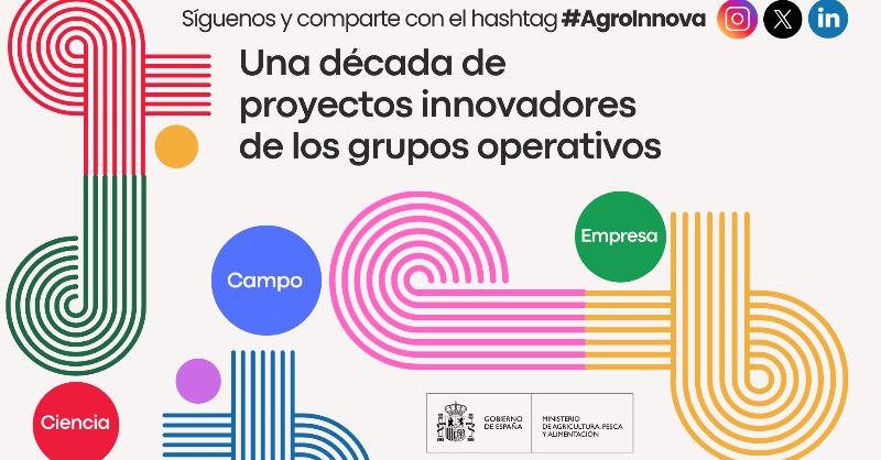gobmapa's tweet photo. 🔴 La secretaria de Estado de Agricultura y Alimentación, @BegoaBernal, inaugura la jornada 'Una década de proyectos de innovación de los grupos operativos'.

⏰ A las 12:00h.

¡Innovamos juntos por un sector agroalimentario más sostenible! #AgroInnova

Síguelo en directo.👇