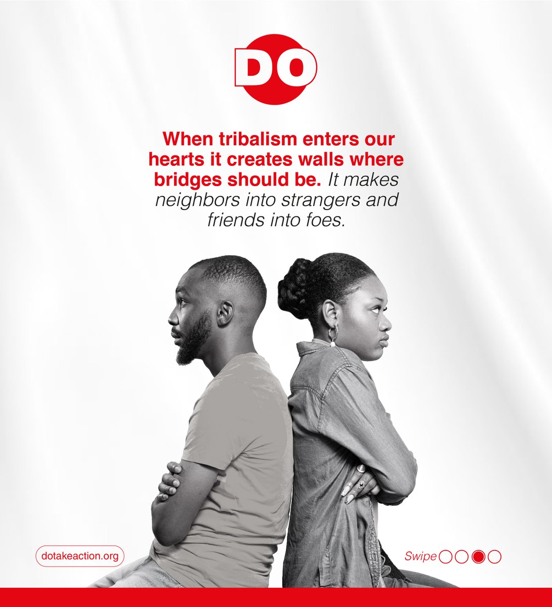 do_takeaction's tweet photo. In a world that often divides, unity is our power. Together, we can build communities rooted in love, respect, and shared purpose.
Join us at @do_takeaction to take action for a more inclusive and united future.
#StrongerAsOne #NoToTribalism #UnityInDiversity #DoTakeAction #TogetherWeRise #CommunityPower