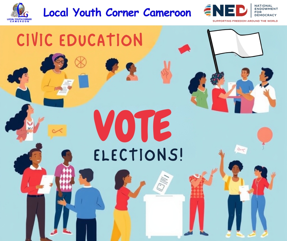 loyocameroon's tweet photo. Educating communities on elections is vital for democracy. The HOPE Project, in partnership with the @NEDemocracy. We will share key messages on registration, voting, and civic engagement subsequently.
Stay tuned for more!
#HOPEProject https://t.co/pO4ymMyRyv