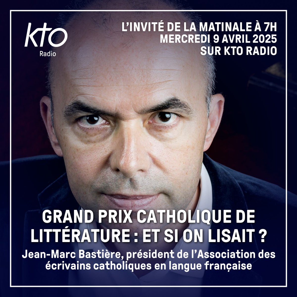 Alors que 55% des Français ne lisent pas tous les jours, les ventes de #livres ne cessent d’augmenter. Comment l'expliquer ? Pourquoi lire ?

🎧 À l'occasion du Grand prix catholique de #littérature 2025, entretien avec <a href="/JMBastiere/">Jean-Marc BASTIERE</a> : ktoradio.com/podcasts/linvi…