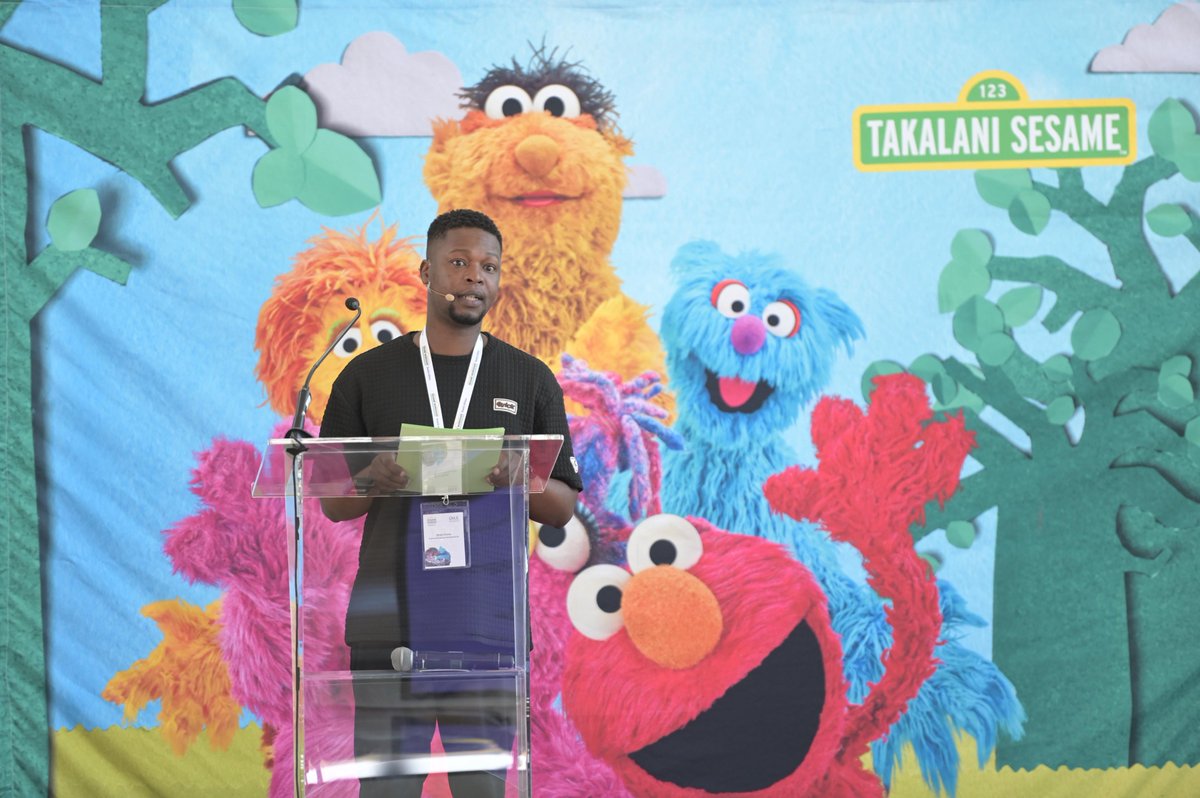 takalanisesame's tweet image. Bheki Khoza says "launching our #BondThroughPlay social media campaign and seeing it go live was the easy part because all the groundwork and planning was done according to the strategic objectives!" #SWSAAdvocacyEvent