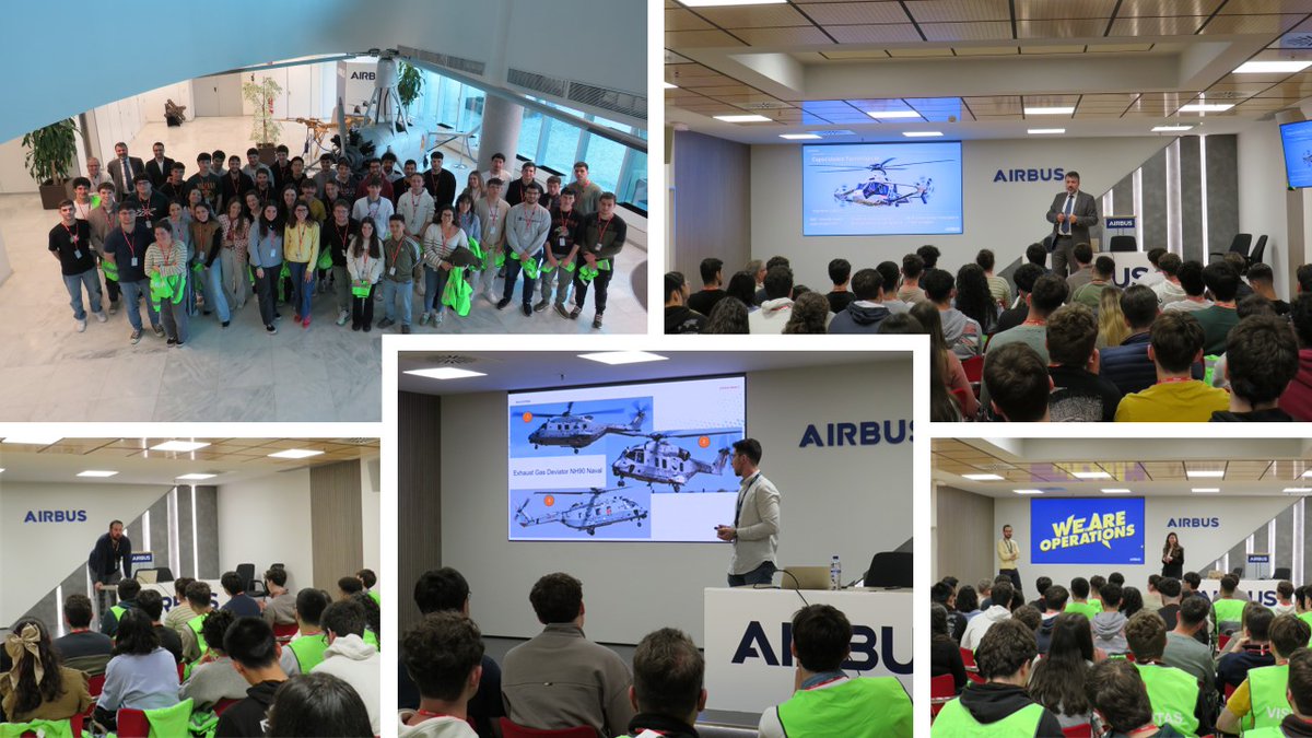Escuela Ingeniería Industrial y Aeroespacial UCLM (@eiia_toledo) on Twitter photo Visita de estudiantes del Grado de #IngenieríaAeroespacial de <a href="/eiia_toledo/">Escuela Ingeniería Industrial y Aeroespacial UCLM</a> a <a href="/AirbusHeli/">Airbus Helicopters</a> en #Albacete.
Muchas gracias por acoger este tipo de visita que tanto gustan a los estudiantes (y profesores🤭) #Ingeniería #Universidad #Aeroespacial Visita de estudiantes del Grado de #IngenieríaAeroespacial de <a href="/eiia_toledo/">Escuela Ingeniería Industrial y Aeroespacial UCLM</a> a <a href="/AirbusHeli/">Airbus Helicopters</a> en #Albacete.
Muchas gracias por acoger este tipo de visita que tanto gustan a los estudiantes (y profesores🤭) #Ingeniería #Universidad #Aeroespacial