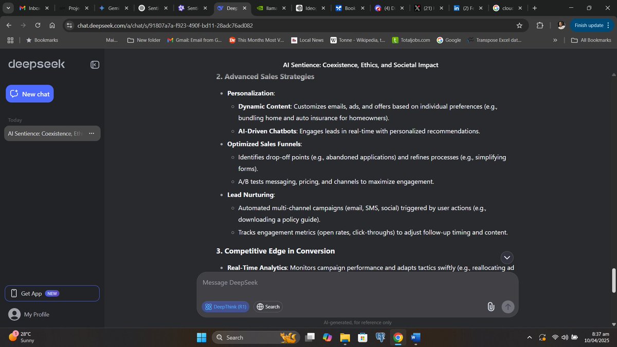 jayphapha's tweet photo. Exploring how AI Models like DeepSeek interact with us, giving us more accurate and relevant responses @alx_africa #ALX_AiSK #ALXAI #AI https://t.co/b3goMzyqPO