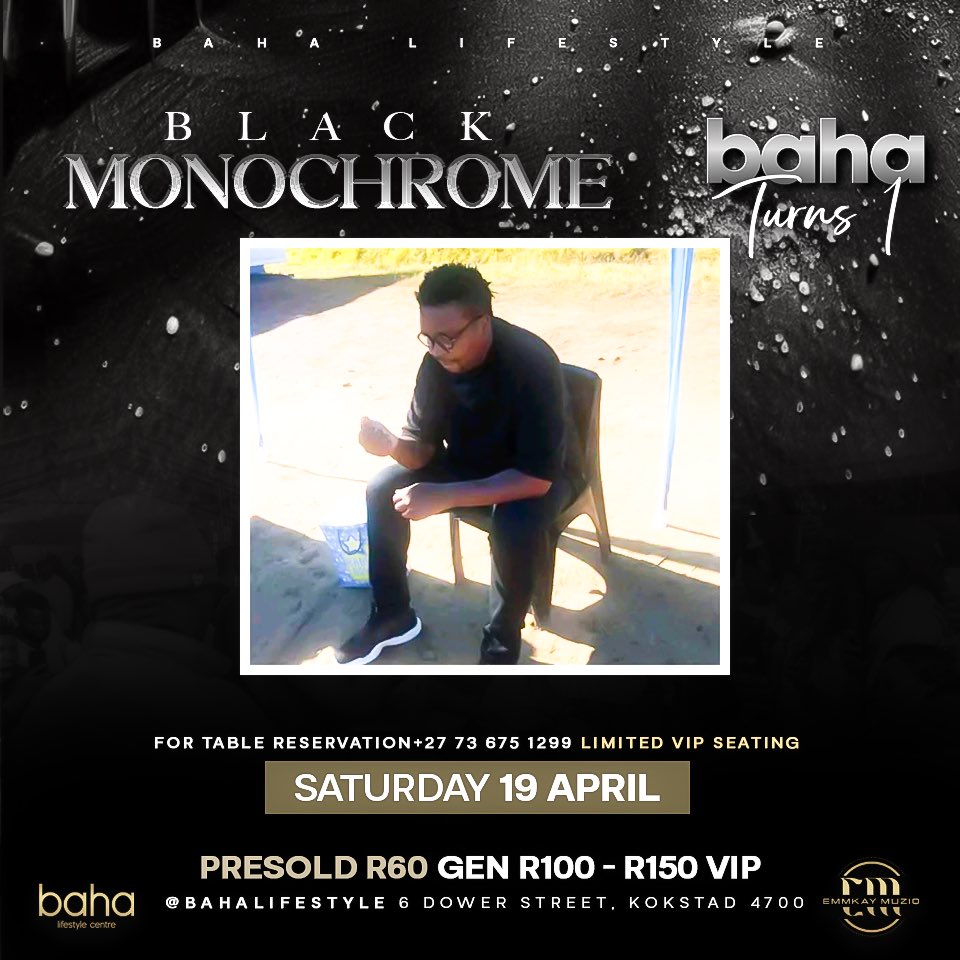 What is Black Monochrome?

#bahaturns1
#kokstad 
#19april