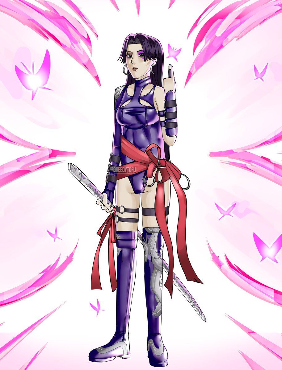 Psylocke 🦋 #MarvelRivals