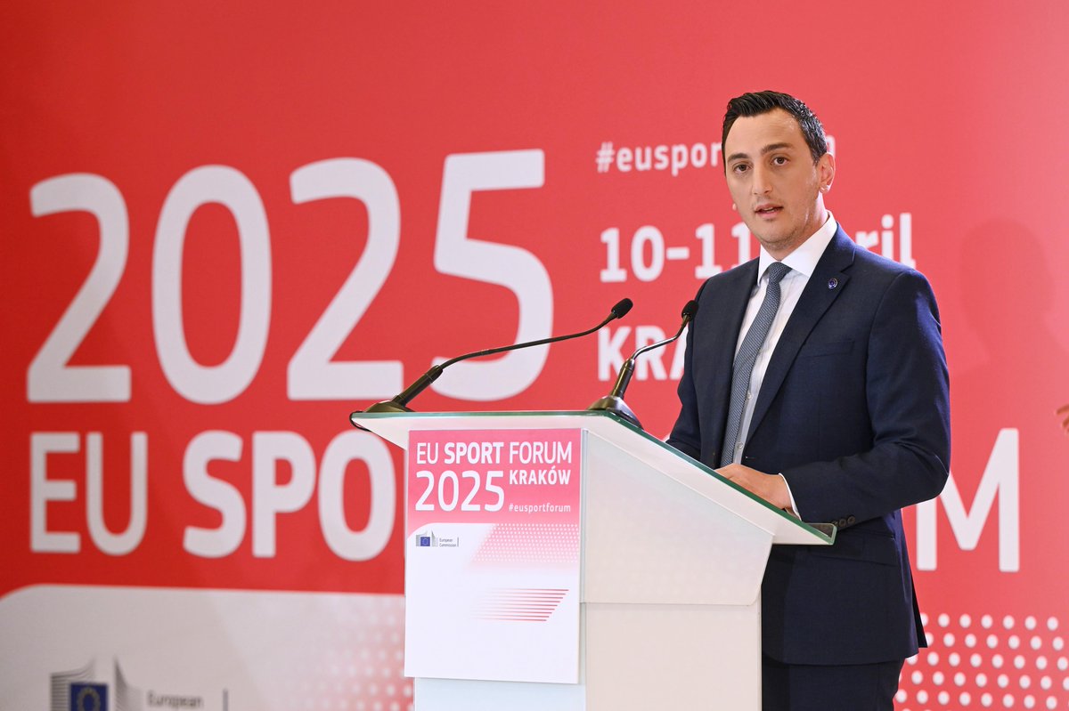 EUSport (@eusport) on Twitter photo “I will work to reaffirm the principles of a values-based European Sport Model, boosting Europe’s sustainable competitiveness & grounded in values like inclusion, diversity & equality“— <a href="/GlennMicallef/">Glenn Micallef</a>, 🇪🇺Cssr for Intergenerational Fairness, Youth, Culture & Sport
#EUSportForum “I will work to reaffirm the principles of a values-based European Sport Model, boosting Europe’s sustainable competitiveness & grounded in values like inclusion, diversity & equality“— <a href="/GlennMicallef/">Glenn Micallef</a>, 🇪🇺Cssr for Intergenerational Fairness, Youth, Culture & Sport
#EUSportForum