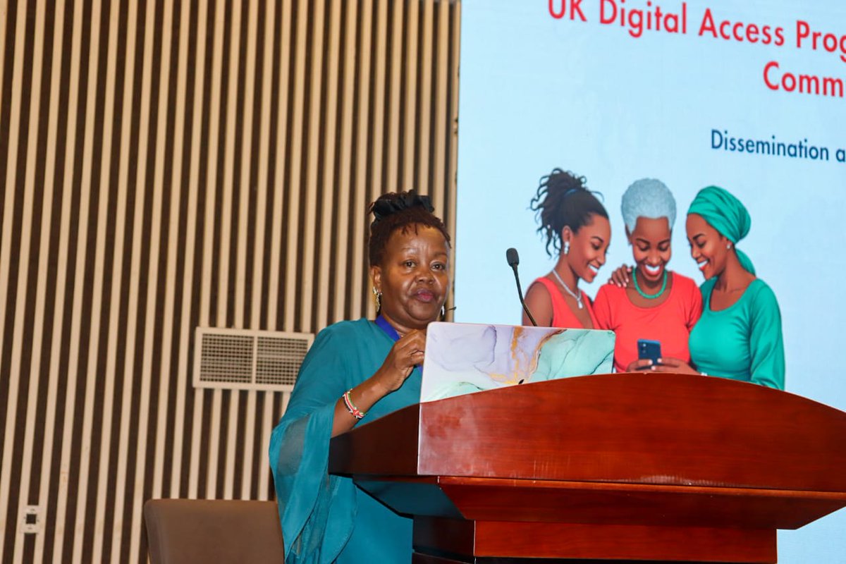 KICTANet's tweet image. 4/15
 Dr. Grace Githaiga, @ggithaiga CEO, KICTANet shared the success of #DigitalAccessProgramme. &quot;Over 600,000 citizens were trained in foundational digital skills creating 6,556 jobs for youth in just six months.&quot;
@UKinKenya