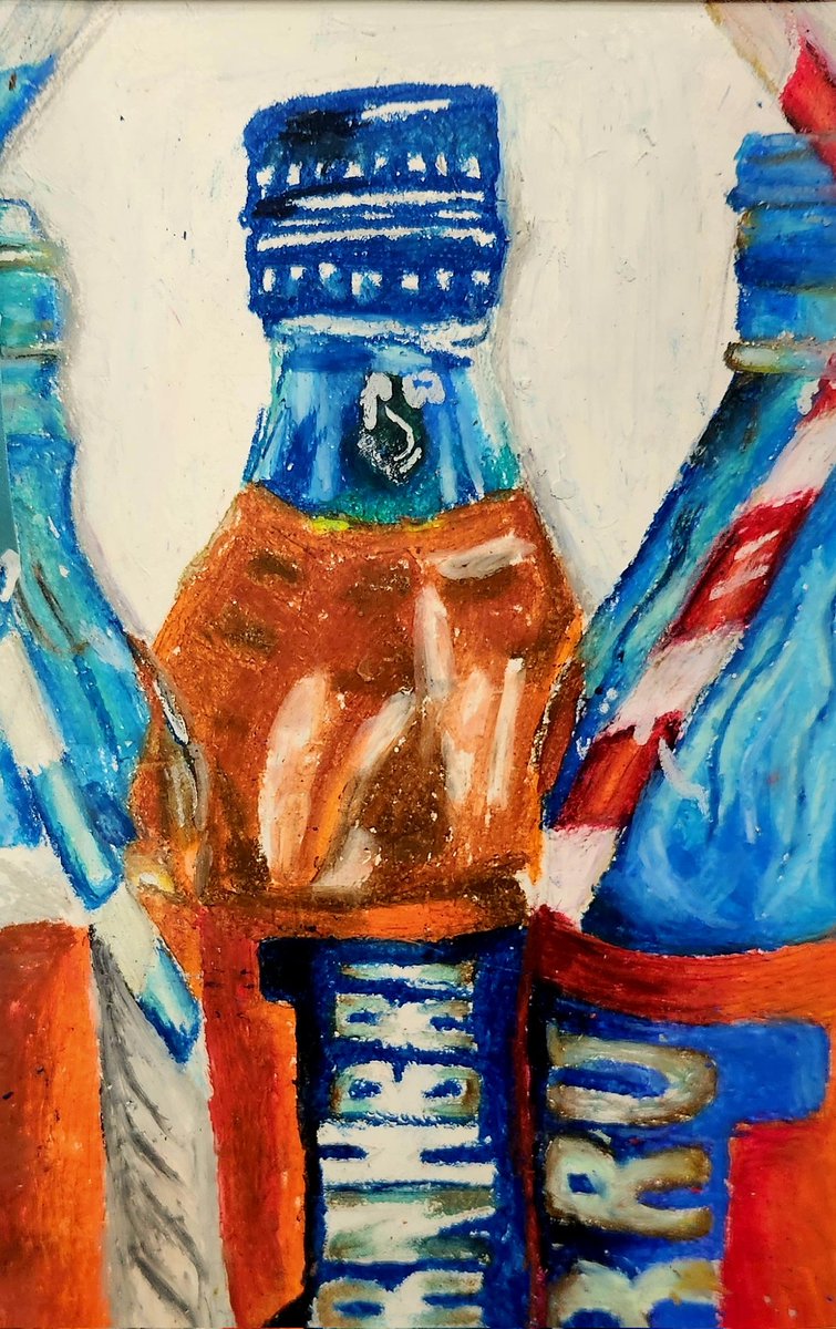<a href="/CardiffColts/">Cardiff Junior High</a> Closeup of SPRING ART SHOW WORKS 🎨🖌 SO PROUD of Them🎉