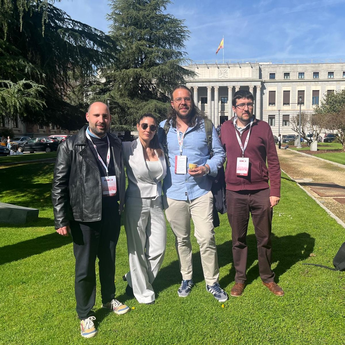 NeuroAlc's tweet photo. Los nuevos funcionarios del @NeuroAlc acudieron ayer al encuentro #SomosCSIC 👏👏 https://t.co/Gam6hrnwFT