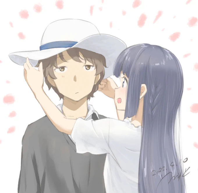咲太&翔子ちゃんハピバ #青ブタ 