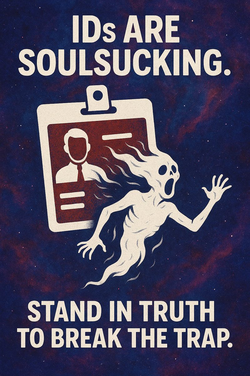 VeKaRho's tweet photo. A letter is a bait to get consent spiritully from you thinkig you have to respond to legal name.
📛Its illegal to use a legal name📛
Read+Share⬇️#BCCRSS
https://t.co/9T4BtjkZu9✅️
#Crowncopyright #Deathcult
#IDsillegal #Truthserved
Ignoring this means death is ok for you https://t.co/qDkVoQKFTb