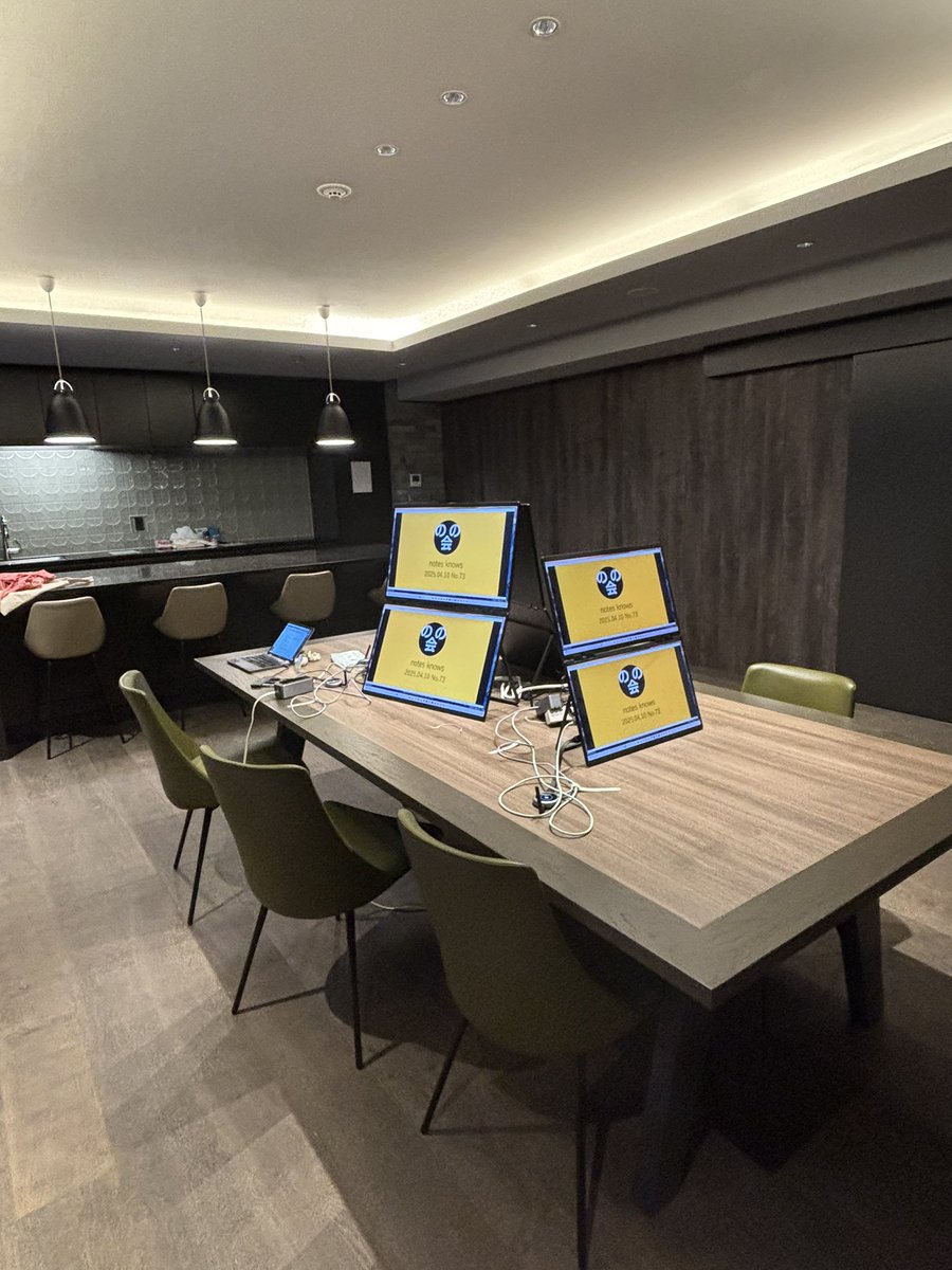 notes_knows's tweet image. のの会の今日の会場、設営完了。キッチンスタジオみたい。
#のの会 #NotesKnows #これがドミノだ #hclambassador #hcldomino #hclnomad