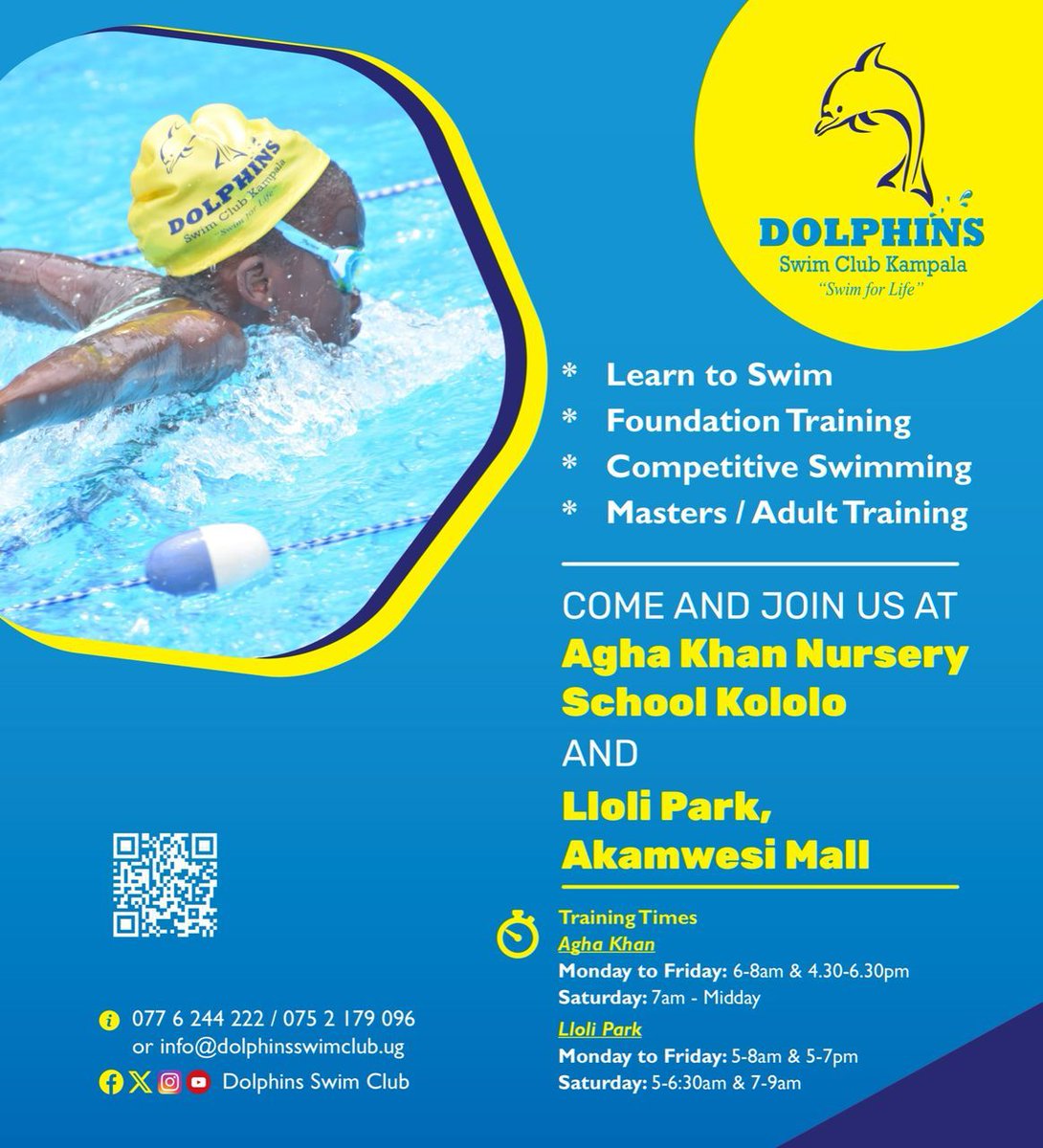 Dolphins Swim Club Kampala tweet media