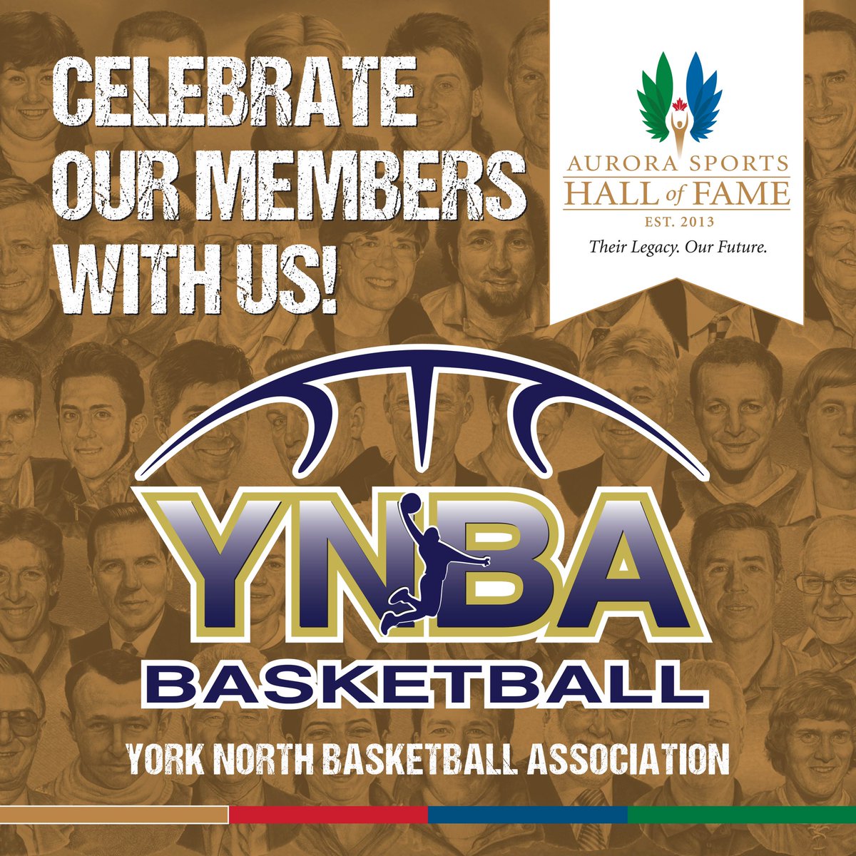 We’re excited to officially welcome the York North Basketball Association (YNBA) as a Member Organization of the Aurora Sports Hall of Fame!

Visit aurorashof.ca/contact/ and leave your details. Let’s connect and explore how you can join the incredible #ASHoF member community!