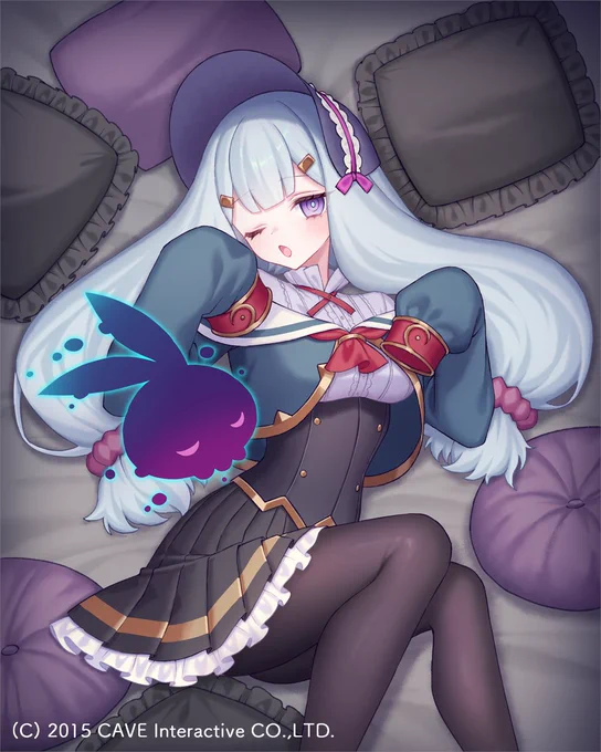 【お仕事告知】ゴシックは魔法乙女『クリエイターズコラボ』にて、【夢作家】ルベリスちゃんを描かせて頂きました!どうぞよろしくお願いいたします10周年おめでとうございます!#ゴ魔乙 #ごまおつ 