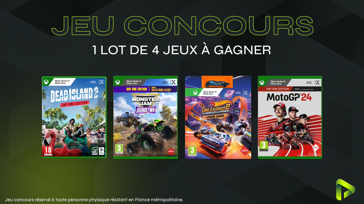 PLAION_FR's tweet photo. 🎁 Jeu Concours 🎁

C’est la Journée internationale des frères et soeurs 🫂

Pour l’occasion, tente de gagner notre lot de jeux Xbox multijoueur !

Pour participer :
✅ Follow @PLAION_FR
🔁 RT ce post

1 gagnant
TAS: 24/04 https://t.co/dUXYKEmAIX