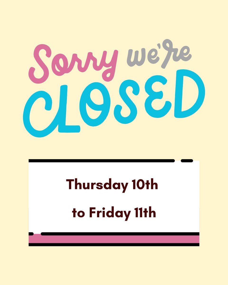Due to an emergency plumbing issue, the library will be closed to all users until Monday. We apologise for the inconvenience!